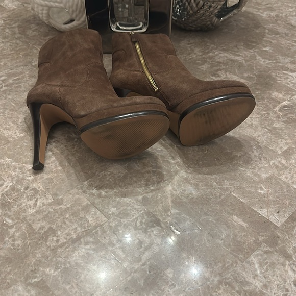 Brown Suede Booties - Picture 5 of 5